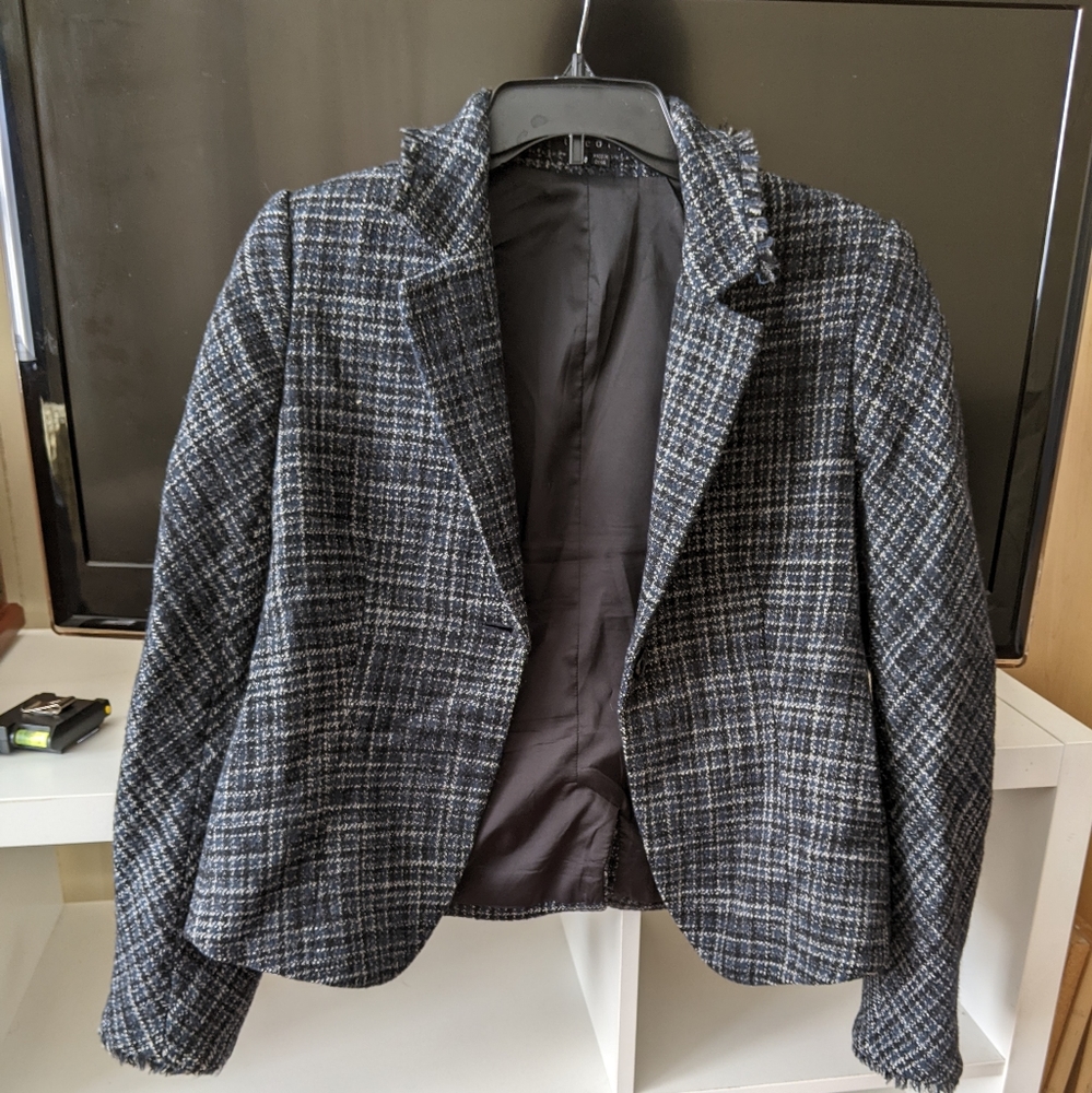 Wool theory blazer